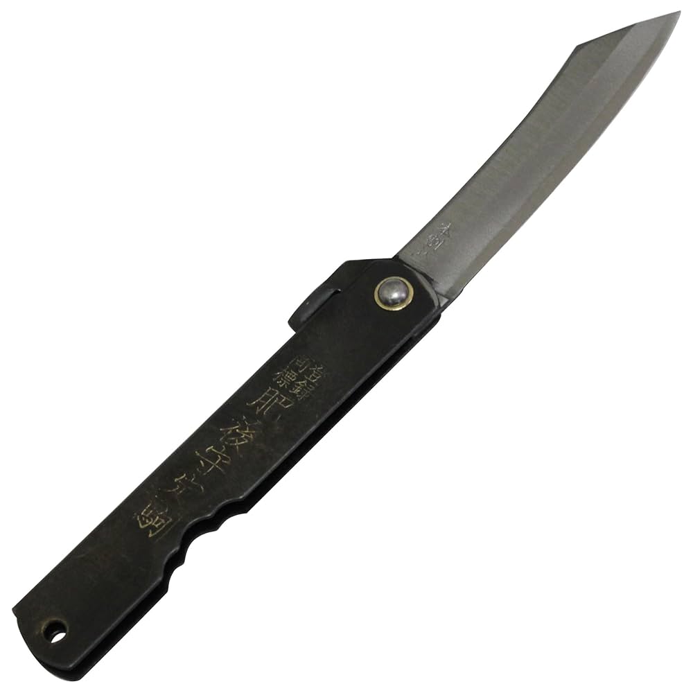 肥後守最高級品 Amazon | 肥後守 クロームナイフ 割込 大 刃渡り約73mm | ナイフ